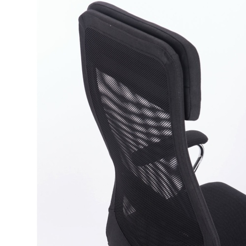 Кресло офисное Brabix Flight EX-540 сетка/ткань, черное 531847 фото 5